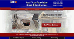 Desktop Screenshot of foundationrepairthewoodlands.com